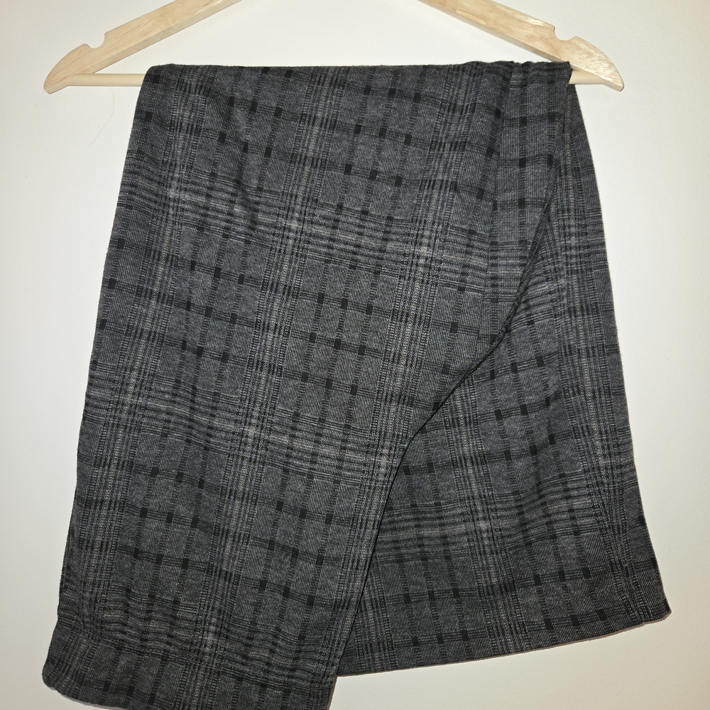 Jules & Leopold Gray Plaid Dress Pants